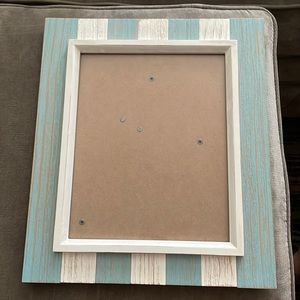 Stylish distressed wood frame